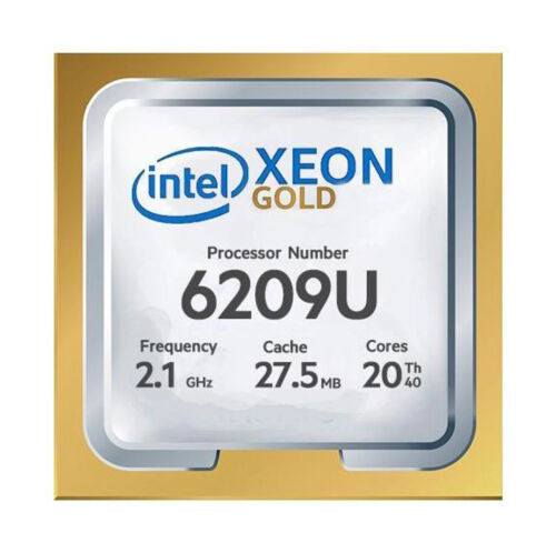 Intel® Xeon® Gold 6209U Processor 20-Core 27.5M Cache, 2.10 Ghz 125W Srfq3