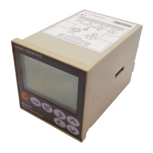 Ono Sokki Dg-4140E Digital Gauge Counter