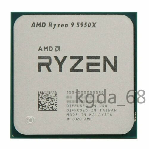 Amd Ryzen 9 5950X R9-5950X 3.4-4.9Ghz 16Core 32Thr Socket Am4 105W Cpu Processor