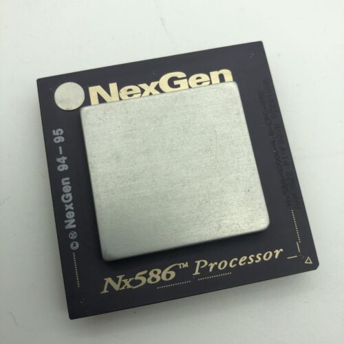 Nexgen Vintage Nx586 Processor 90/100Mhz Cpu 1994 Super Rare Collectible