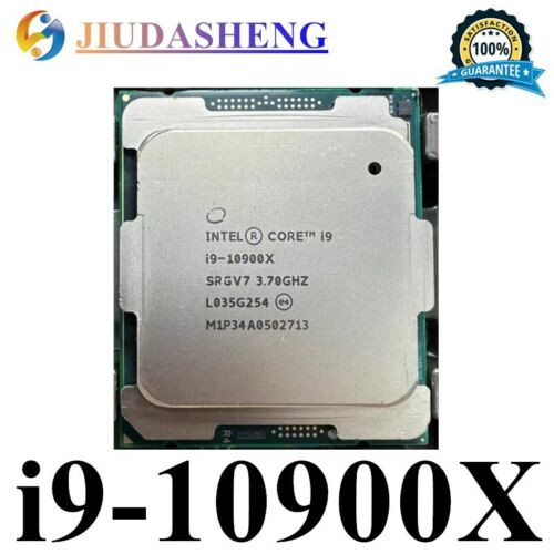Intel Core I9-10900X Cpu 3.7-4.5Ghz 10 Cores 20 Threads Lga 2066 Processor 165W