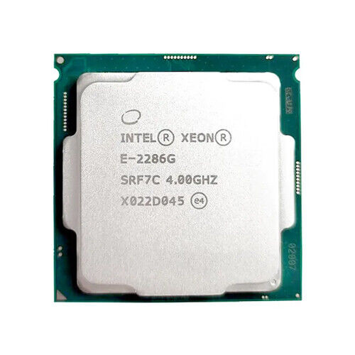 Intel Xeon E-2286G Processor Cpu 6-Core 4.0Ghz~4.90Ghz Lga-1151 Tdp-95W P630