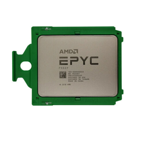 Amd Epyc 7502P Unlocked 2.5Ghz-3.35Ghz 128Mb  32 Core 64 Thread Cpu Tdp 180W Sp3
