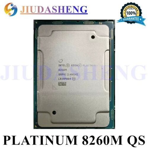 Intel Xeon Platinum 8260M Qs 2.30Ghz 24-Cores 33Mb 165W Lga-3647 Cpu Processor
