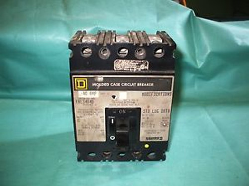 Square D, 40 Amp, FAL34040 Molded Case breaker
