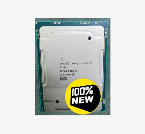 Intel Xeon Platinum 8259L Cpu Qplb Qr99 24Core 2.5Ghz 24Mb 210W Lga3647