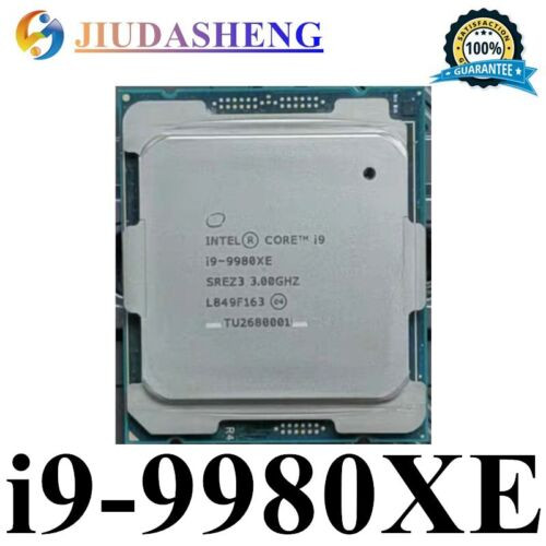 Intel Core I9-9980Xe Cpu 3.0Ghz 18-Core 36-Threads Lga-2066 X299 Processor Srez3