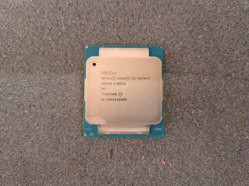 New, Intel, Cm8064401544801S R1Xs, Cpu Xeon E5-2670 V3, 2.30Ghz, Sr1Xs