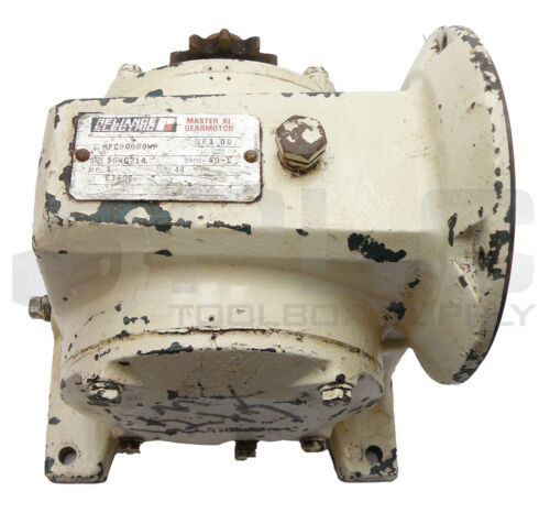 Reliance Electric 56Wg21A Gear Reducer Hp 1 Ratio 40-1 Output Rpm 44