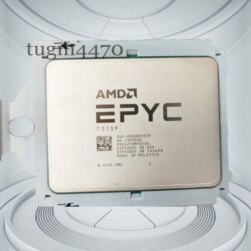 Amd Epyc 7313P  16 Cores 32 Threads 3.0Ghz Up To 3.7Ghz 155W Cpu Processor