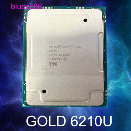 Intel Xeon Gold 6210U 20Core 40Threads 2.5Ghz Lga3647 Cpu Processor