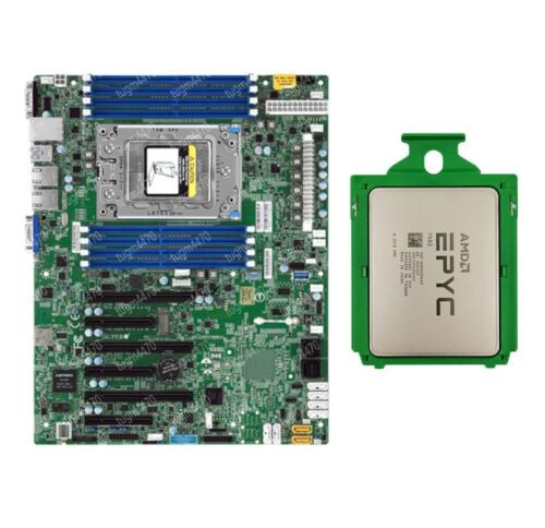 Amd Epyc 7502+Supermicro H11Ssl-I Combination 2.5-3.35Ghz 32 Core 64 Thread 7Nm