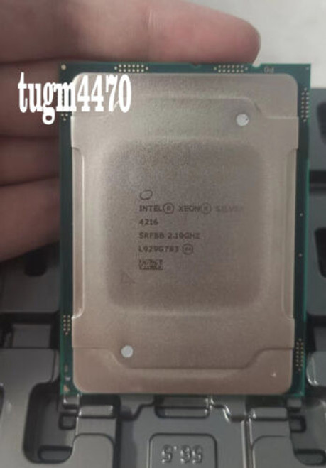 Intel Xeon Silver 4216 Cpu Processor 2.1Ghz 16Core 22Mb Lga3647 100W