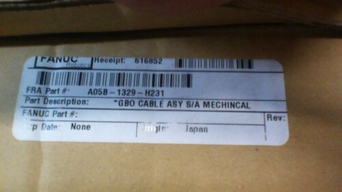 New Ge Fanuc A05B-1329-H231 Cable Assembly Cables/Hoses/Mounting Kit.        16A