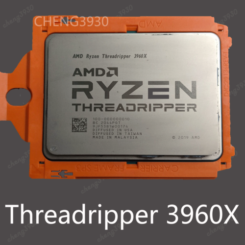 Amd Ryzen Threadripper 3960X 24 Cores 48 Threads 3.8Ghz Strx4 280W Cpu Processor