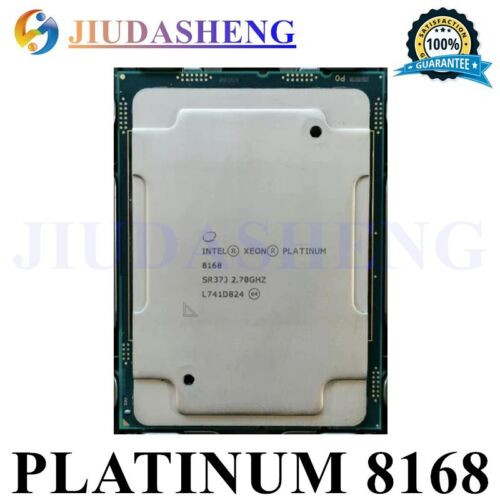 Intel Xeon Platinum 8168 2.7Ghz 24Core 48Threads Lga3647 Cpu Processor Sr37J
