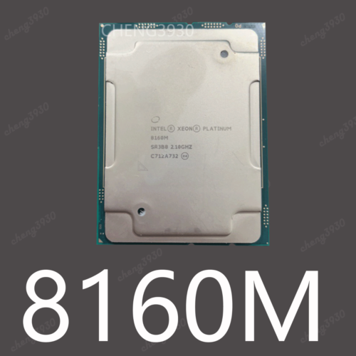 Intel Xeon Platinum 8160M Sr3B8 Lga3647 2.1Ghz 24-Core 48-Thread Cpu Processor