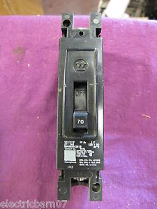 Westinghouse EHB1070 70 Amp, 1 Pole Circuit Breaker