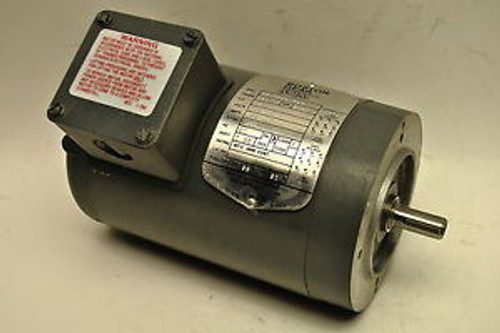 Boston Gear Works Electric Motor 3-Phase 1/6 H.P. 230/460 Volts, 1725 R.P.M.
