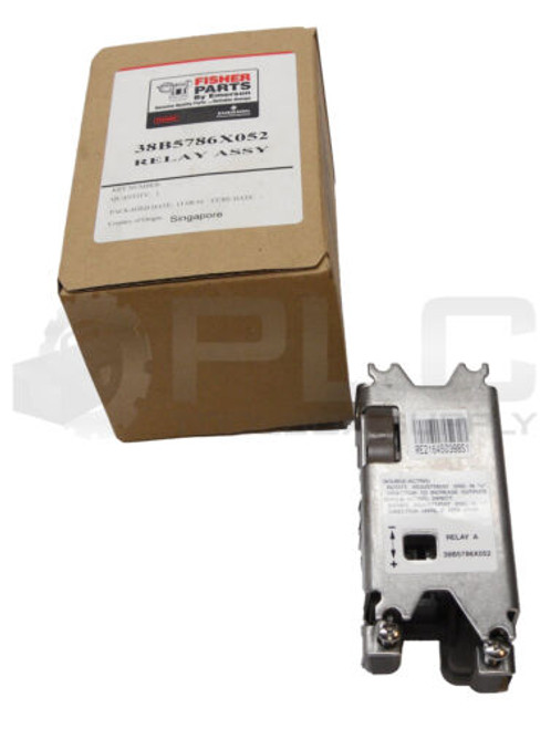 New Fisher Controls 38B5786X052 Relay Assembly
