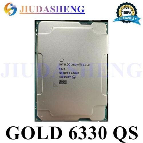 Intel Xeon Gold 6330 Qs 28 Core Stepping 6 2.1G Lga4189 Cpu Processor 205W