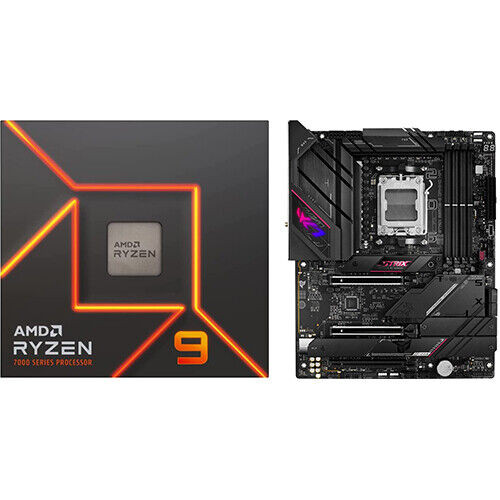 Amd Ryzen 9 7950X 16-Core 32-Thread Desktop Processor + Asus Rog Strix B650E-E G
