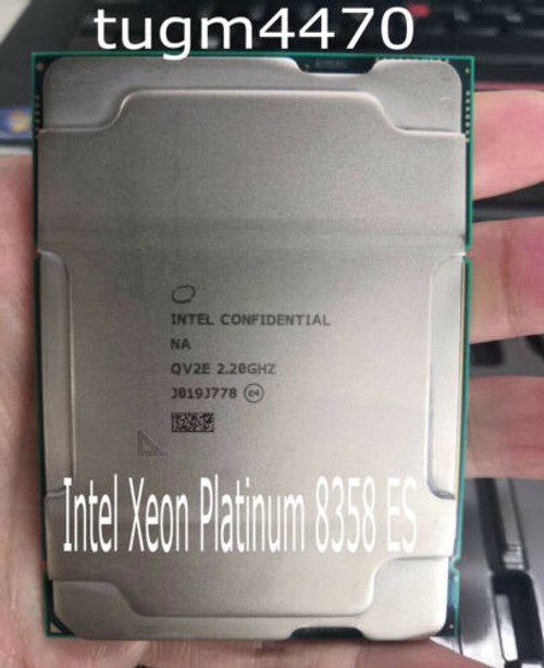 Intel Xeon Platinum 8358 Es Cpu Processor 32C 64T 2.2Ghz 48Mb 250W Lga4189 Ddr4