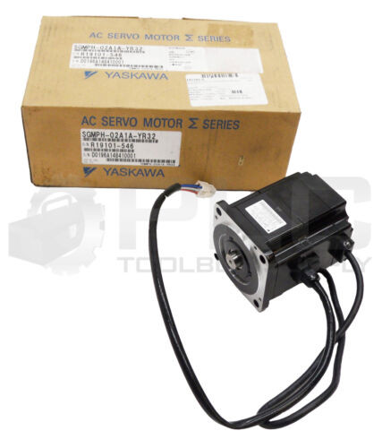 New Yaskawa Sgmph-02A1A-Yr32 Ac Servo Motor 200W 3000Rpm     Ups Red Available