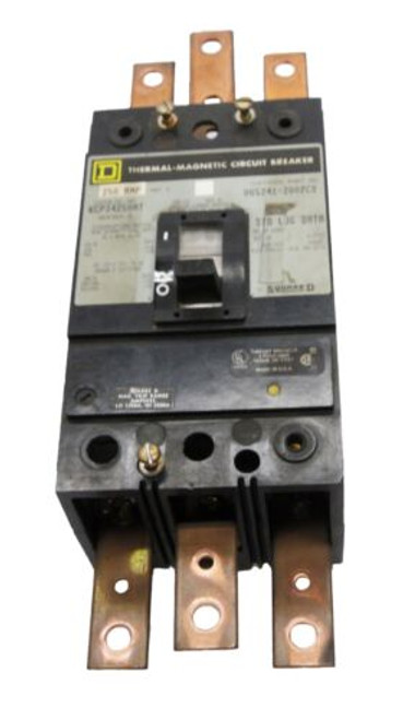 Square D Kcp34250Mt Ser 2 Thermal-Magnetic Circuit Breaker 250Amp