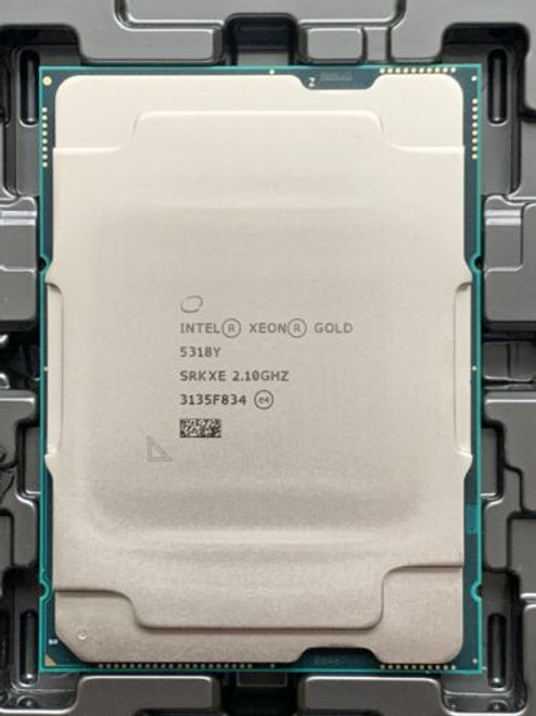 Intel Xeon Gold 5318Y Srkxe 24C 2.1Ghz 2.6/3.4Ghz 36Mb 165W Lga4189 Ddr4-2933