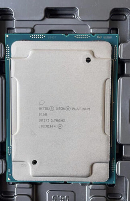 Original Intel Xeon Platinum 8168 Sr37J 33M Cache 2.70Ghz 24-Cores 205W Lga3647