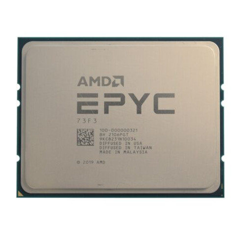 Dell Amd Epyc 73F3 Cpu Processor 16 Core 3.50Ghz 256Mb Cache 240W 100-000000321