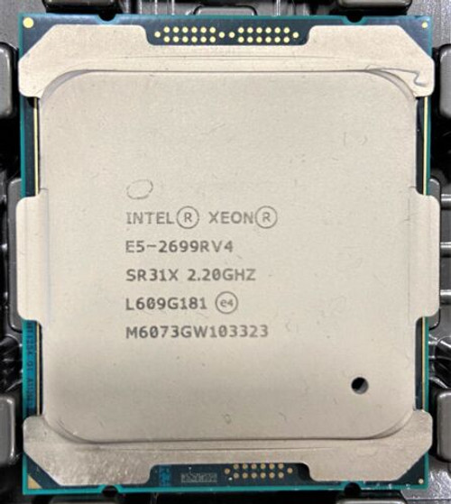 Intel Cm8066003216500 Sr31X Xeon Processor E5-2699R V4 55M Cache 2.20 Ghz Tested
