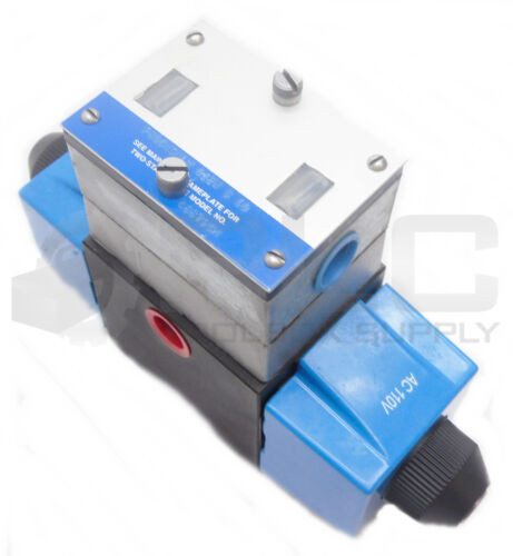 New Vickers Pbdg4S4Lw 012N B 60 Valve 48879Cm W/ 2 Ac110V Coils