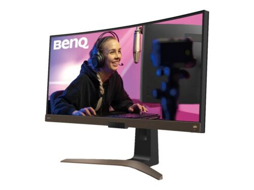 Benq Ew3880R 37.5" 3840 X 1600 Wqhd @ 60Hz Ips 9H.Lk3La.Tbe Led Curved Monitor-