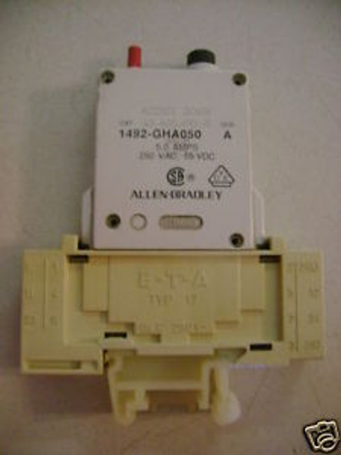 ALLEN BRADLEY 1492-GHA050 CIRCUIT BREAKER 250VAC 65VDC