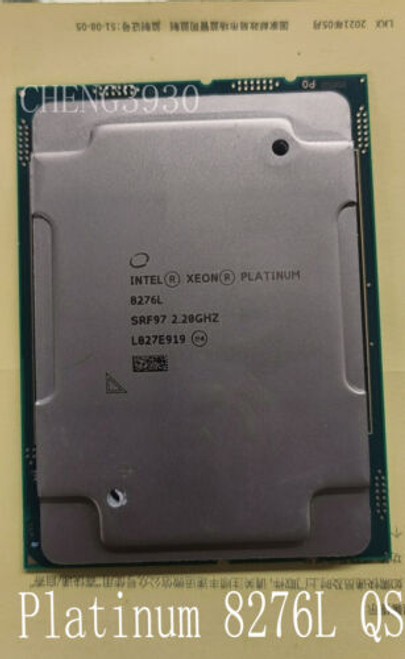 Intel Xeon Platinum 8276L Qs 28-Core 2.20Ghz 38.5Mb 165W Lga-3647 Cpu Processor