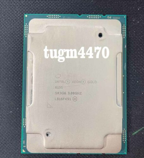 Intel Xeon Gold 6151Cpu Processor Clocked At 3.0Ghz 18 Cores 36 Threads