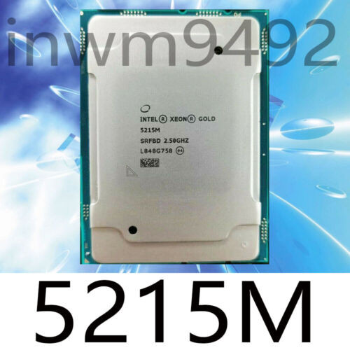 Intel Xeon Gold 5215M O Official Version 20 Threads 10 Core 2.5Ghz Cpu Processor