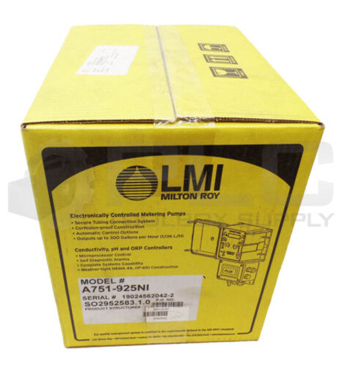 Sealed New Lmi A751-925Ni Electronically Controlled Metering Pump
