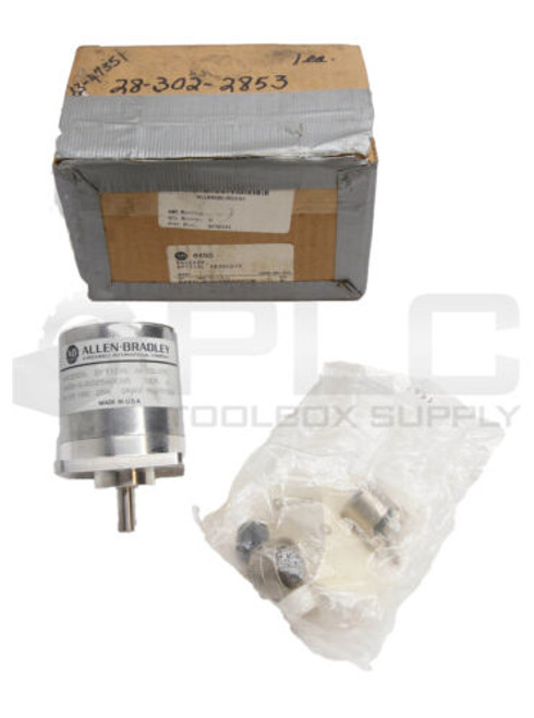 New Allen Bradley 845D-Sjdz25Agcw5 /A Optical Absolute Encoder 8-15Vdc Read