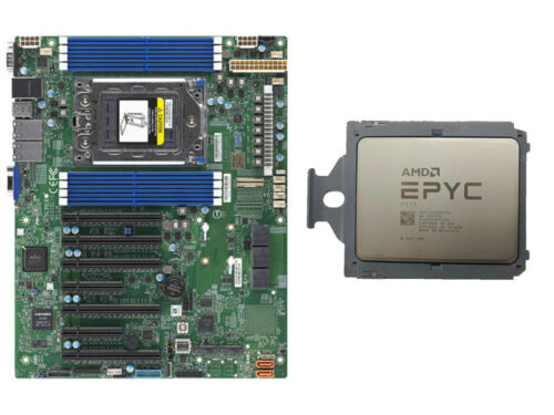 Amd Epyc 7513+ Supermicro H12Ssl-I 32 Cores 64 Threads 2.6Ghz Combination