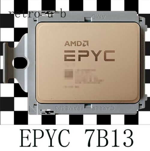 Amd Epyc Milan 7B13 2.2 Ghz 64Cores 128Threads Sp3 Cpu Processors Epyc 7B13