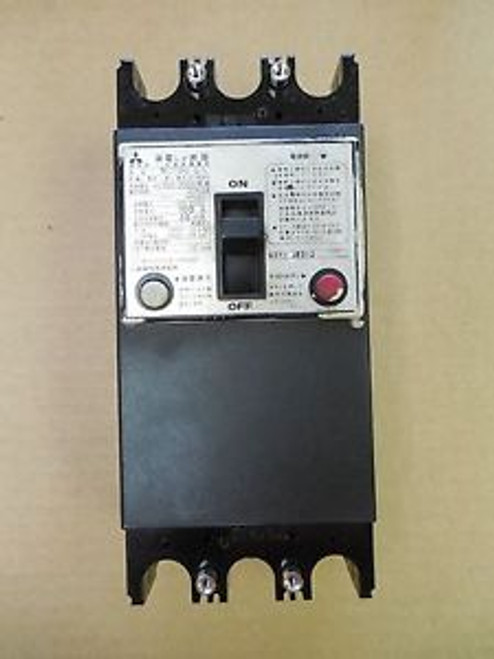 Mitsubishi Circuit Breaker NV100-CA NV100CA 100A 100 A Amp 3P 30mA 200V 10kA