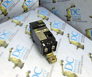 SQUARE D FA22100AC SERIES 2 100 AMP 2 POLE MOLDED CASE CIRCUIT BREAKER