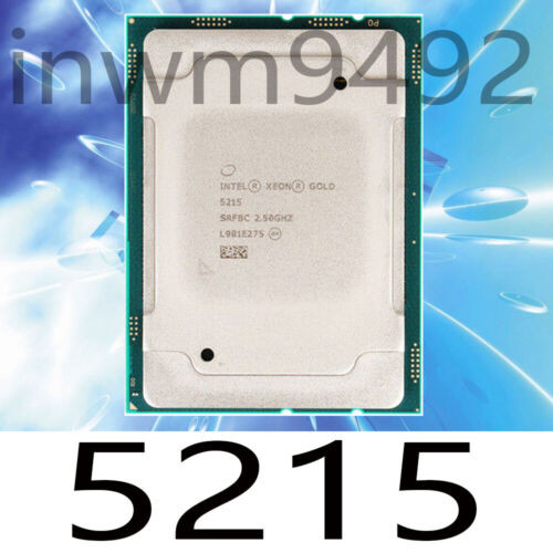Intel Xeon Gold 5215 O Official Version 20 Threads 10 Core 2.5Ghz Cpu Processor