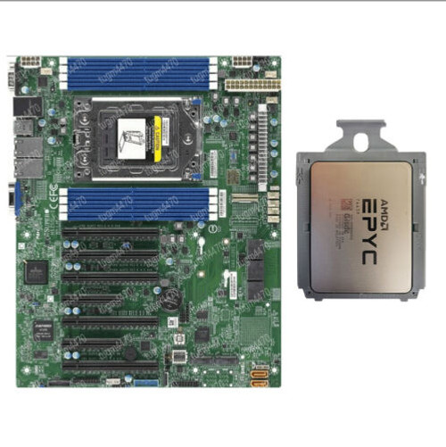 Amd Epyc 7443P+Supermicro H12Ssl-I 2.85G 24Core 48 Thread 128Mb 200W Combination