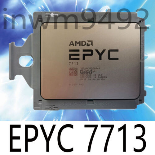 Amd Epyc Milan 7713 2.00Ghz 64-Cores 256Mb 225W Sp3 Cpu Processors