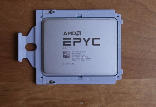 Amd Epyc 7B13 Cpu 2.25 Ghz 64 Cores 128 Threads Processor , L3 256Mb ,Max 3,4Ghz