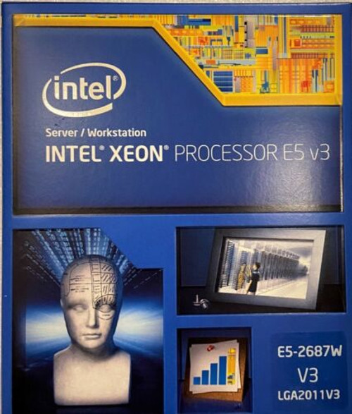 Intel Bx80644E52687V3 Sr1Y6 Xeon Processor E5-2687W V3 25M Cache, 3.10 Ghz New